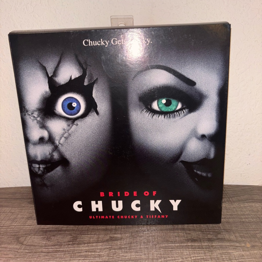 NECA Bride of Chucky Ultimate Chucky & Tiffany Figure Collectible NIB